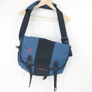 Timbuk2 Blue Black Messenger Laptop Bag